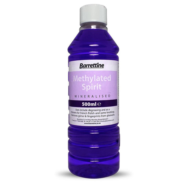 Barrettine Methylated Spirits 500ml