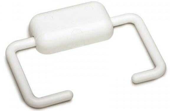 W4 Toilet Roll Holder - White