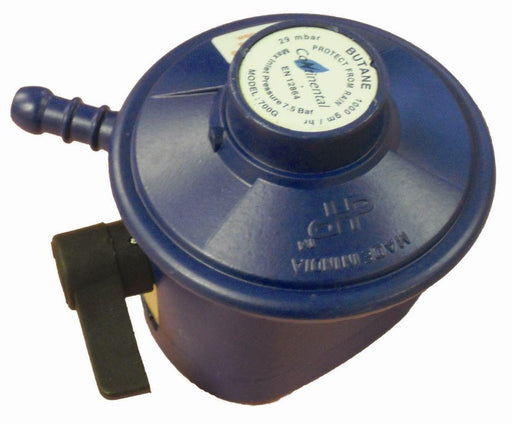 21mm Butane Gas Regulator - Suits 7kg Calor Bottle