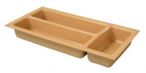3 Slot Cutlery Tray - Beige