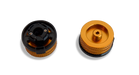 Cadac Bayonet Cartridge Adaptor feature image showing the adaptor showing top and bottom angle