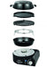 Cadac Safari Chef Compact 30 Portable Gas BBQ - All cooking surfaces