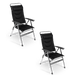 Dometic Quattro Milano Pro Reclining Camping Chair Main Product photo - SET OF TWO