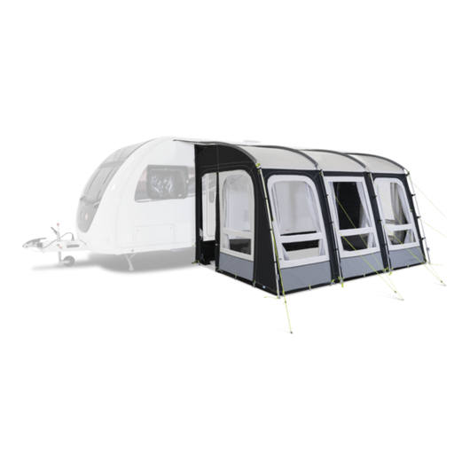 Kampa Rally PRO 390 300D Caravan Porch Awning - photo shown attached to caravan