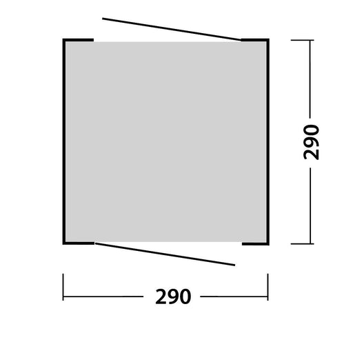Easy Camp Day Tent floor plan