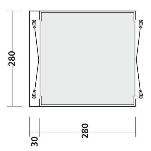 Easy Camp Fairfields Drive Away Awning floor plan