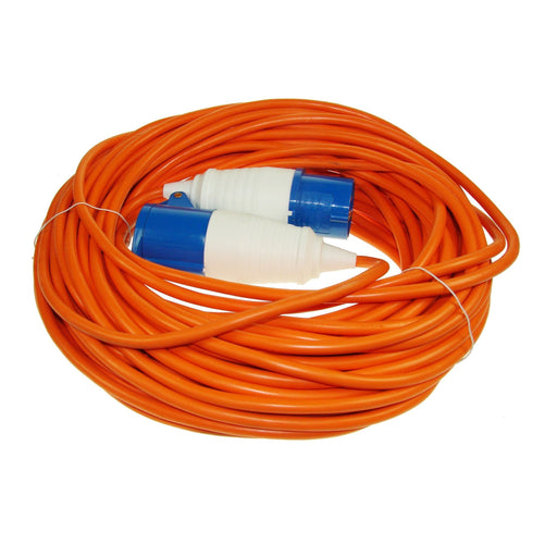 Mains Hook Up Caravan Extension Lead 25 Metres 