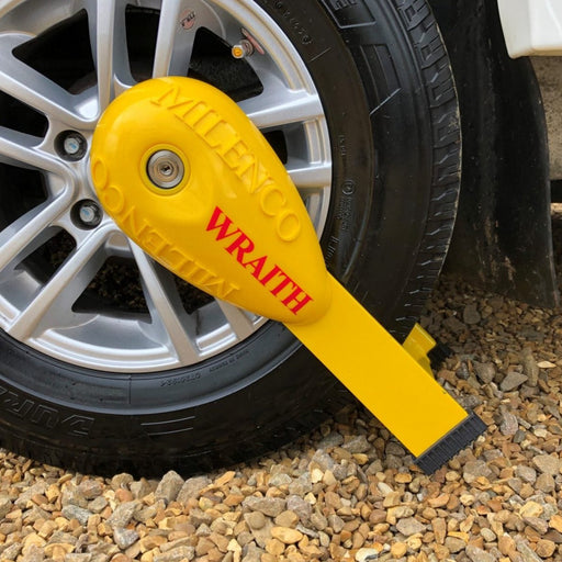 Milenco Wraith II Caravan Wheel Clamp / Lock - Sold Secure