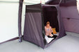Outdoor Revolution 2 Person Inner Tent showing person inside with camping acccessories