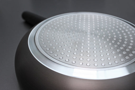 Outdoor Revolution 3 Piece Induction Pan Set showing base of pan