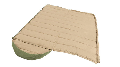 Outwell Constellation Lux Single Sleeping Bag - Green open bag