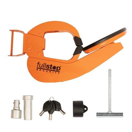 Purpleline Nemesis Caravan / Motorhome Wheel Clamp - Fullstop Security - contents