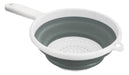 Quest Collapsible-wares strainer - white and grey strainer