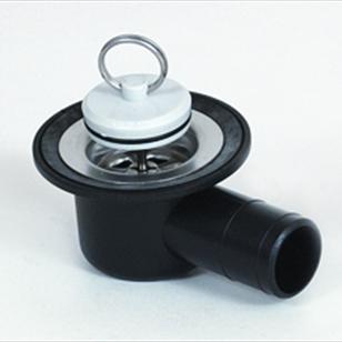 Reich 33mm Sink Waste - Angled 28mm Outlet