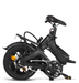 Riley Rb1 Folding Electric Bike shown folded up