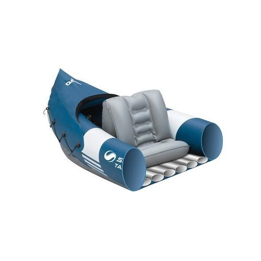 Sevylor Tahaa 2 Person Inflatable Kayak Kit - 1x paddle & carry bag cross section showing structure