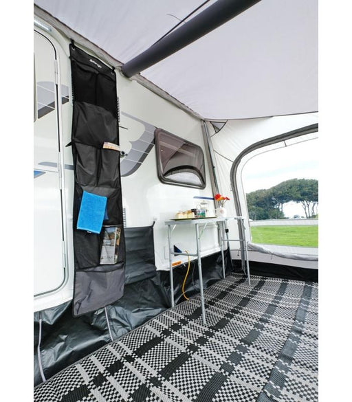 Vango 9 Pocket Sky Storage Oganiser - Tall shown in awning