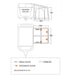 Vango Balletto Air 260 Inflatable Air Caravan Awning Floor plan