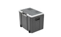 Vango E-Pinnacle 40 Litre 12 / 230 Volt Electric Cool Box showing rear and wheels