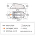 Vango Soul 200 Treetops- 2 Berth Tent layout feature image