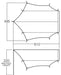 Vango Tarp Family Shelter / Tarp - Grey - Floorplan