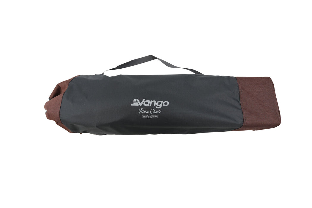 Vango Titan 2 Oversized Padded Camping Chair - Brick Dust