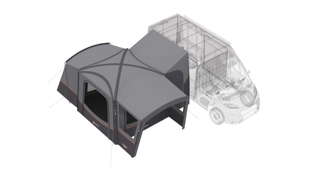 Vango Versos Air Inflatable Cloud Grey Drive Away Awning - Mid