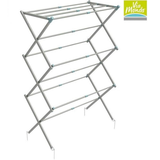 Via Mondo 3 Tier Expanding Steel Airer