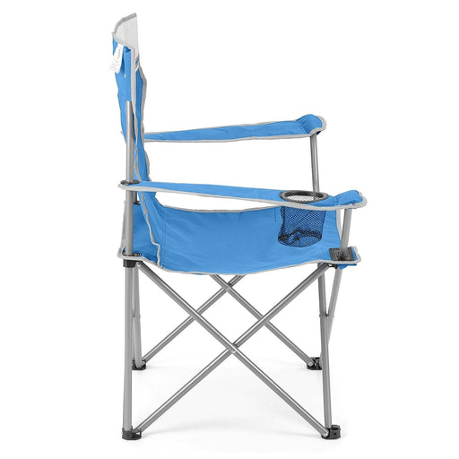 VW Standard Camping Chair - Blue side view