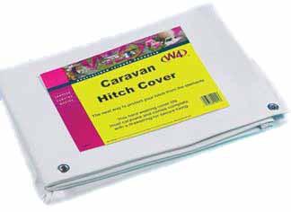 W4 Hitch Cover Deluxe White