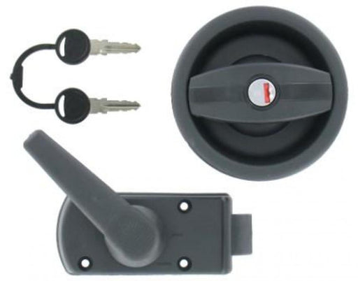 Zadi Round Right Hand Complete Lock Set